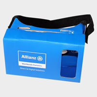 Gafas de realidad virtual de cartón de Allianz